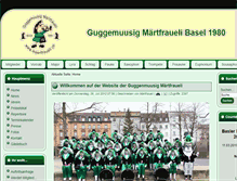 Tablet Screenshot of maertfraueli.ch